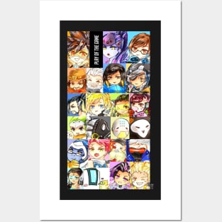 The Overwatch Roster Posters and Art